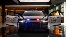 L'auto della polizia di Lucid Air