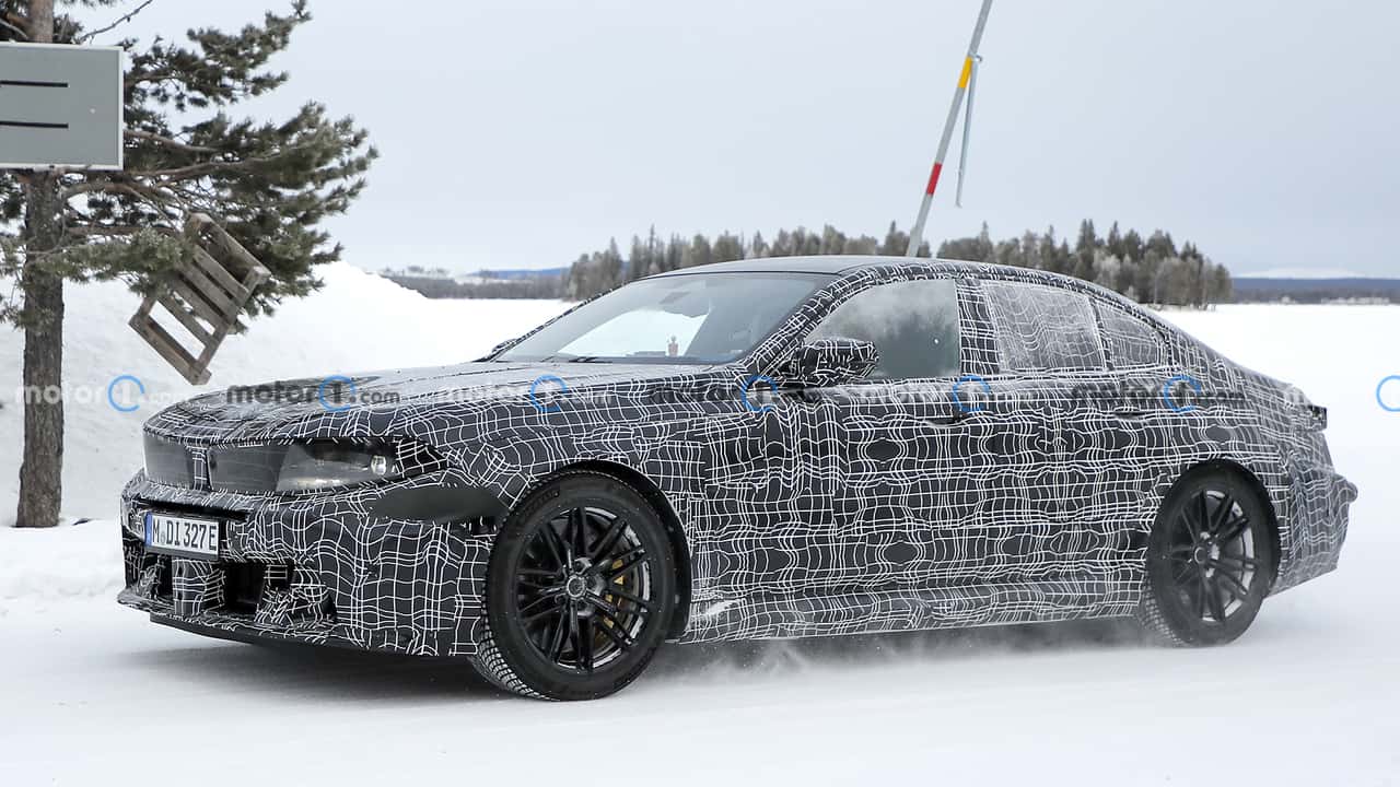 BMW M5 Facelift (2027) Erlkönig