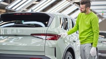 Skoda Elroq: Produktion in Mlada Boleslav (Qualitätskontrolle im Lichttunnel)