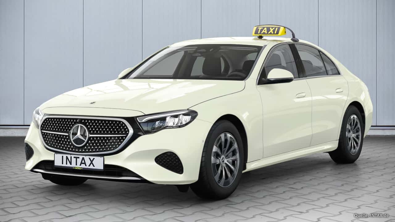 Mercedes E-Klasse (2024) als Taxi