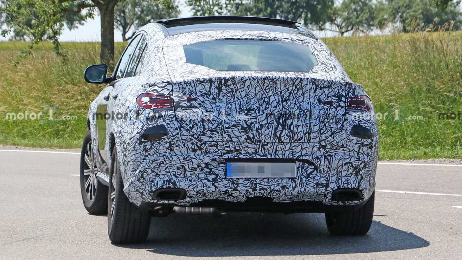 2020 Mercedes GLE Coupe Spy Photo