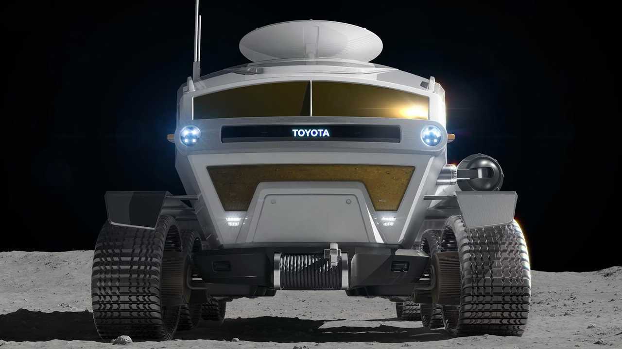 Toyota vehículo exploración lunar ejercicio de estilo