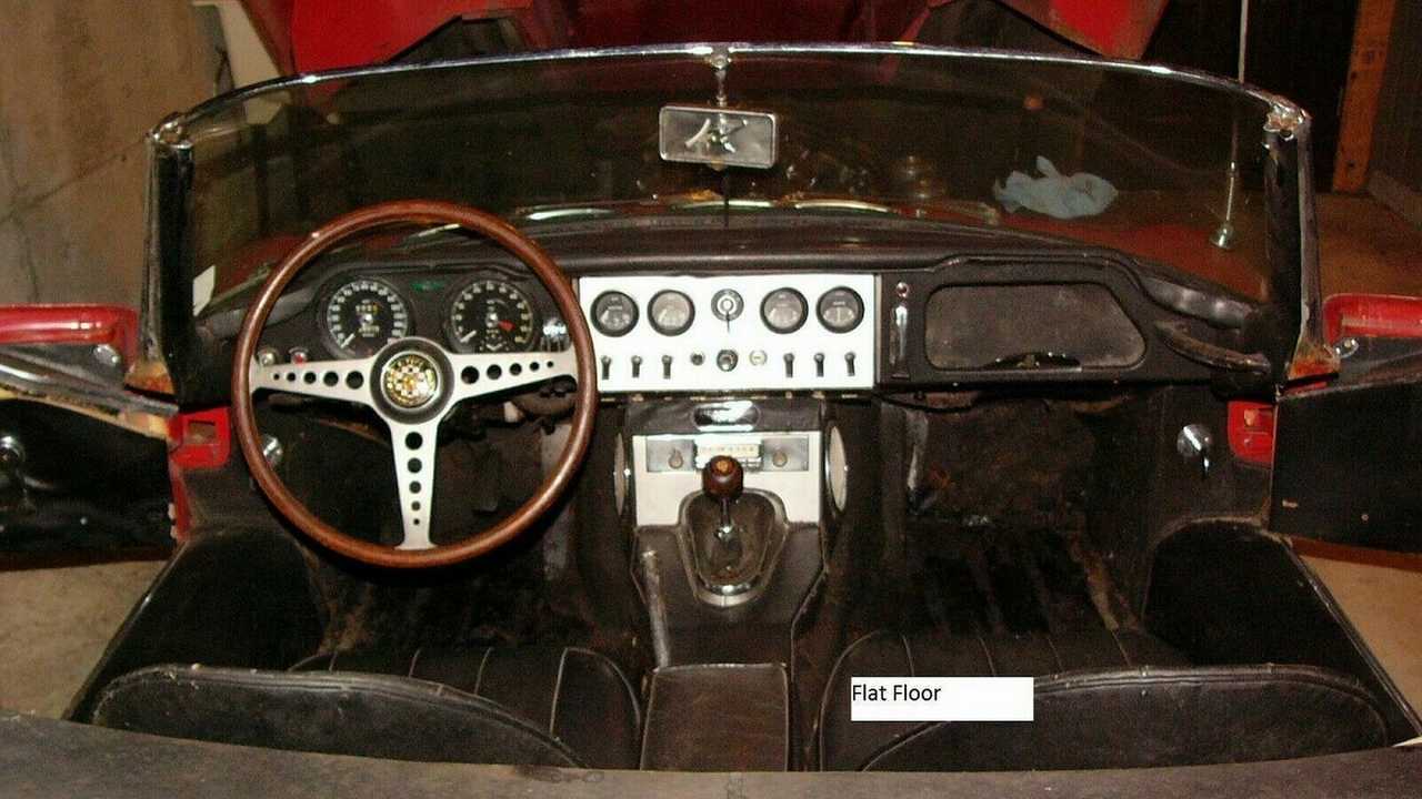 Jaguar Type E 'flat floor' 1962