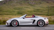 Porsche 718 Spyder (2019) in the test
