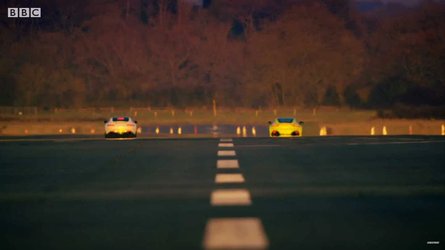 Aston Martin Vantage ile AMG GT S'in Drag Yarışı