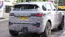 Kazalı Range Rover Evoque Prototipi