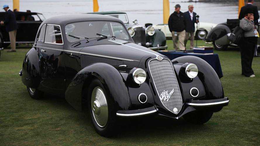Alfa Romeo 8C 2900B Touring, “Best of Show” at 2018 Pebble Beach Concours d’Elegance