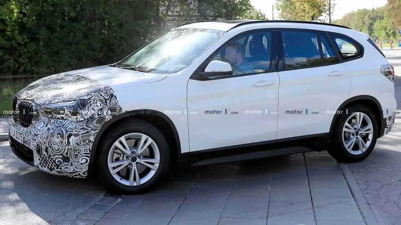 BMW X1 Refresh Spied Showing Off Its New Lights BMW X1