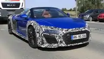 Audi R8 Spyder Facelift Erlkönig