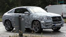 Mercedes-Benz GLE Coupe spy screenshot