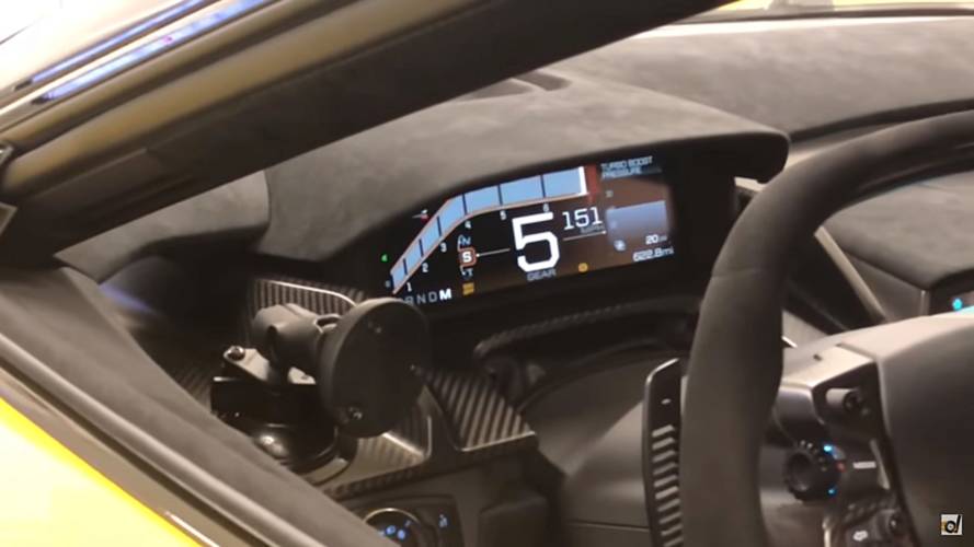 2018 Ford GT on dyno