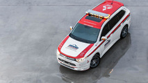 Mitsubishi Safety Vehicles for 2013 Pikes Peak Hill Climb 18.6.2013