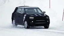 SsangYong crossover spy photo