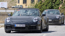 Porsche 911 Convertible Spy Pics