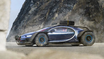 Bugatti Chiron savaş aracı