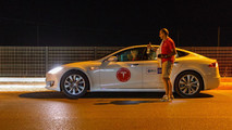 Tesla Model S 100D menzil rekoru