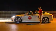 Tesla Model S 100D menzil rekoru