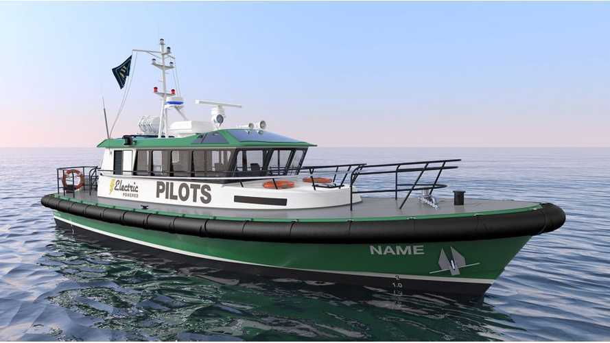 Check Out This Slick Electric Boat