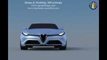 Alfa Romeo Giulia, i rendering di MPcardesign