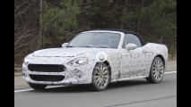 Abarth 124 Spider, le foto spia
