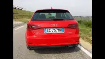 Audi A3 Sportback e-tron, test di consumo reale Roma-Forlì