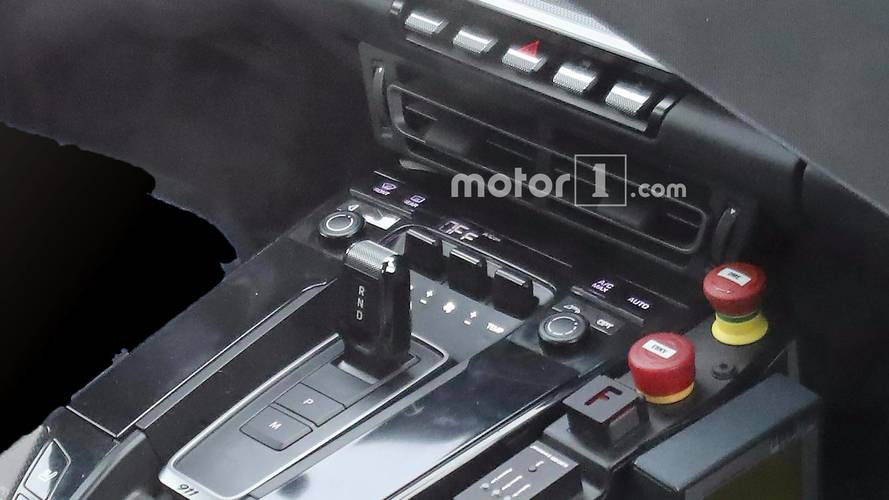 Porsche 911 Interior Spy Shots