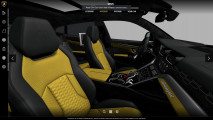 Lamborghini Urus, il configuratore online