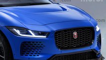 Jaguar I-Pace SVR render
