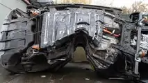 Nissan Leaf in Dekra-Crashtest