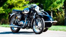 1958 BSA A65 With Steib Sidecar