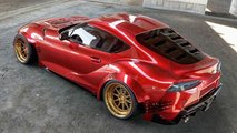 Widebody Toyota Supra rendering