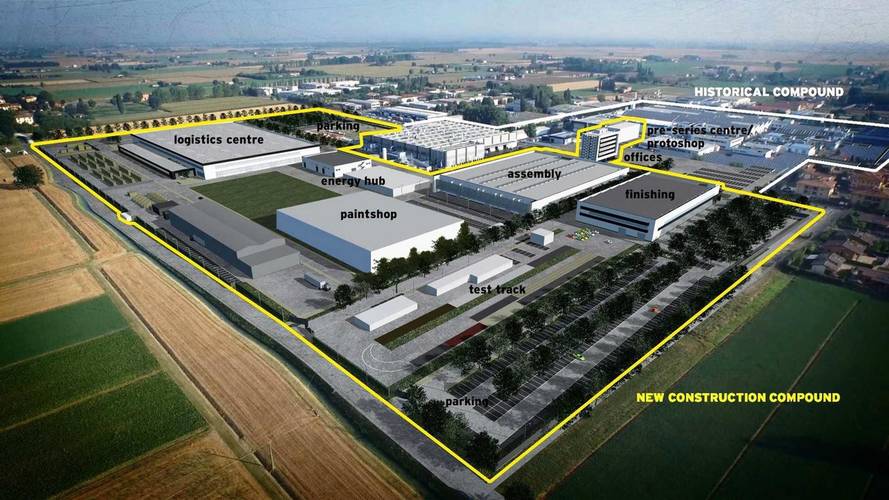 Lamborghini expansión de la fábrica