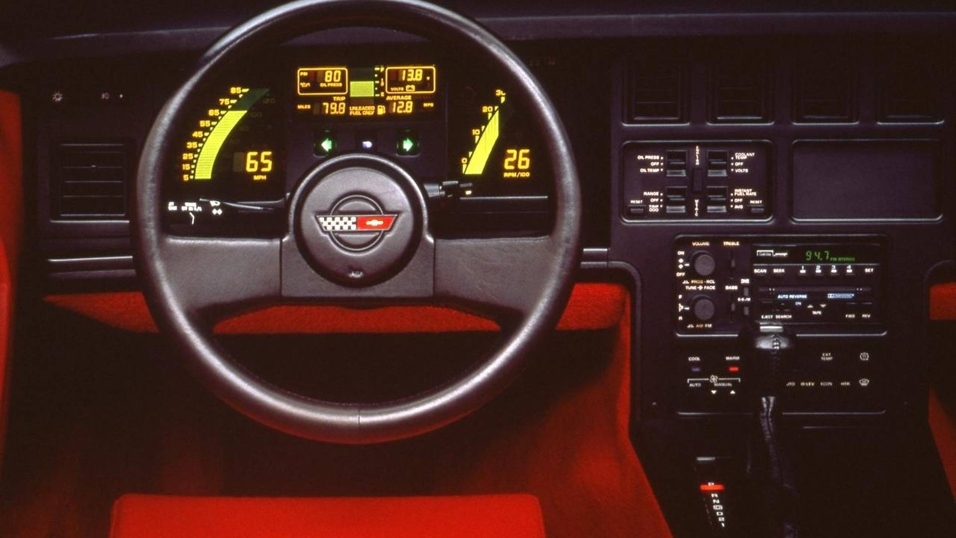 20 Retro Cars With The Coolest Digital Dashboards