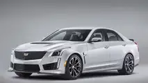 2018 Cadillac CTS-V Glacier Metallic Edition