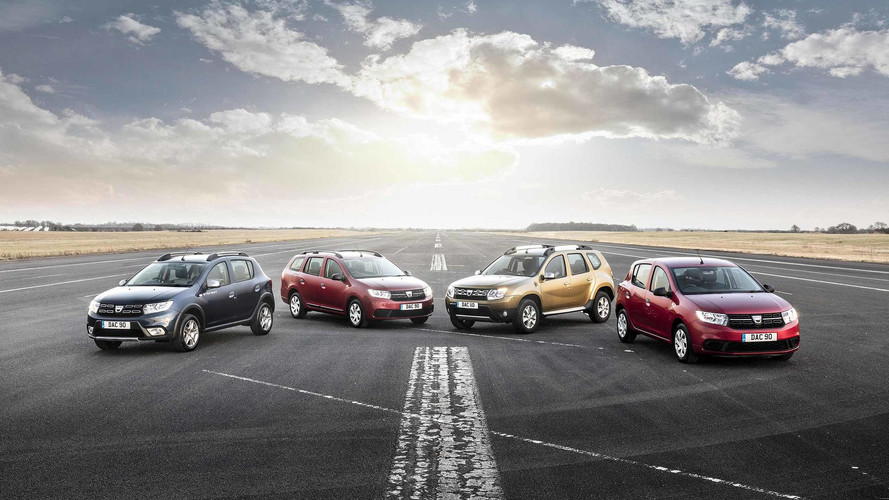 Dacia 2017 range