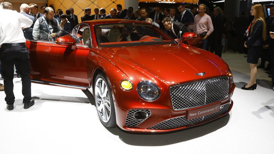 2018 Bentley Continental GT live in Frankfurt