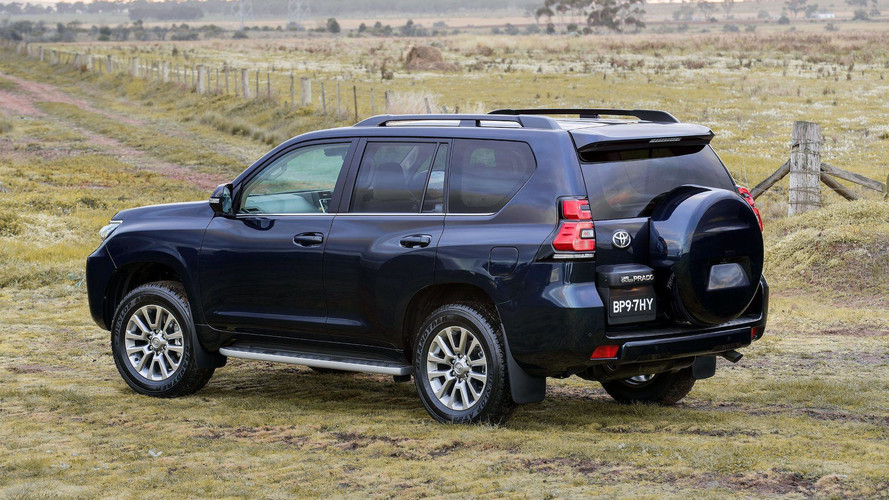 2018 Toyota Land Cruiser Avustralya resmi fotoğraflar