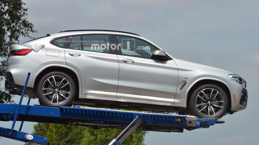 BMW X4 Spied Completely Uncovered