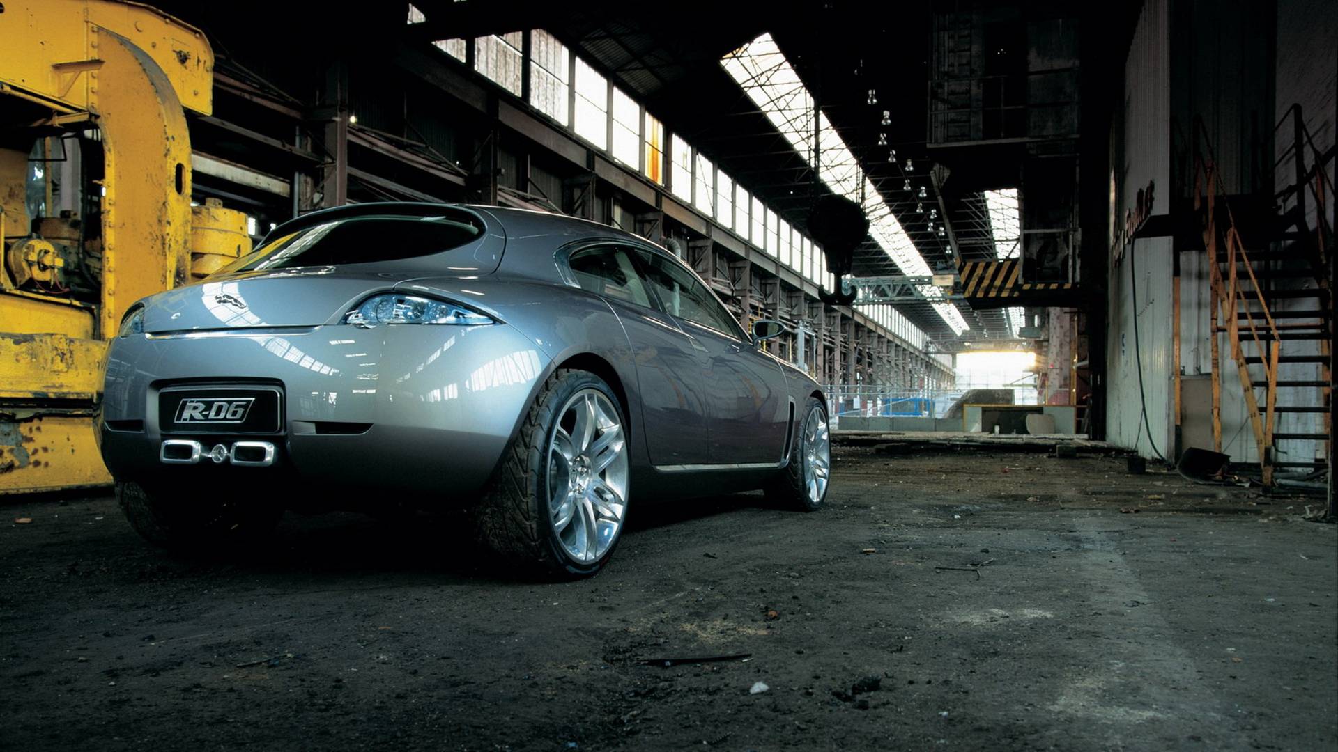 ジャガーR-D6　JAGUAR R-D6 The story of the Jaguar R-D6 concept car on Below The Radar