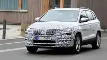 Skoda Karoq restyling, fotos espía