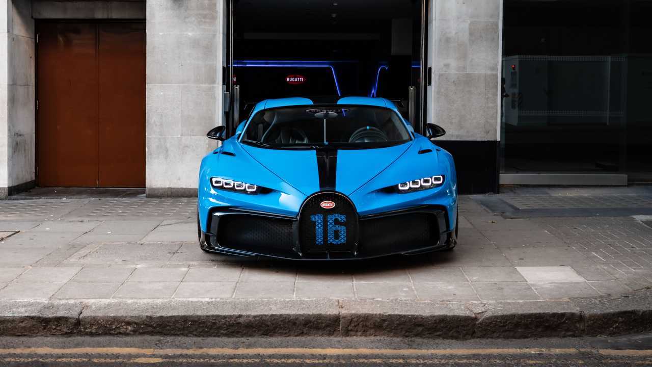 Bugatti Chiron Pur Sport shown in London