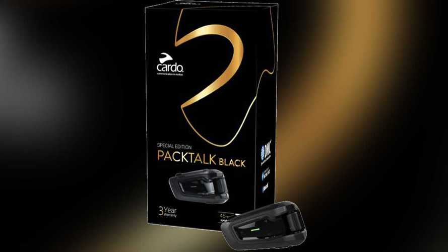 Cardo Introduces New Special Edition Packtalk Black Communicator