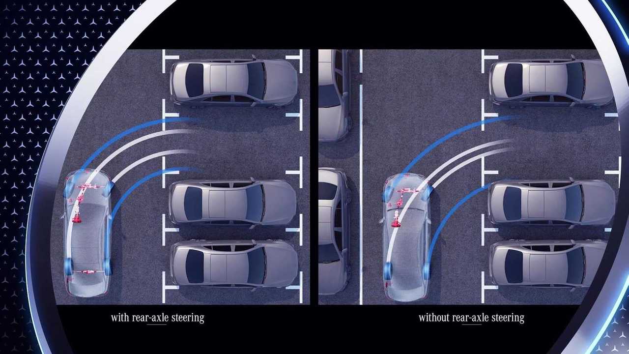 Nuova Mercedes Classe S: airbag posteriori e assetto adattivo