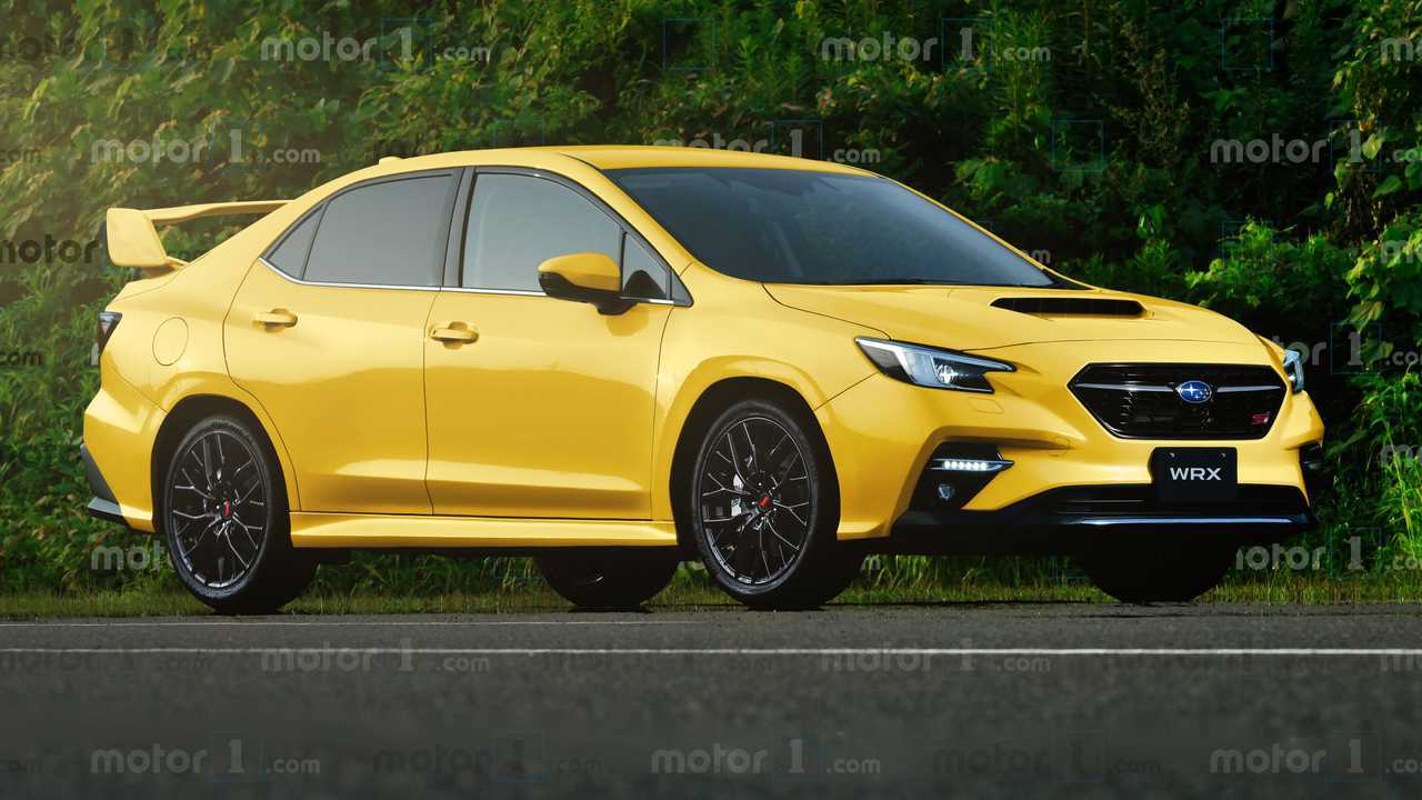 Subaru WRX 2022, render