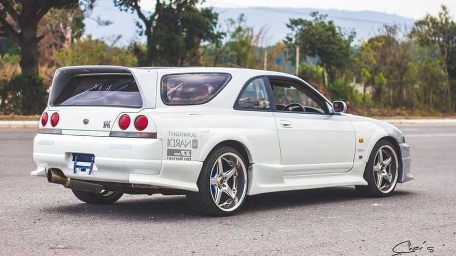 Station wagon Nissan Skyline R33 GT-R'ı ilk kez görüyor olmalısınız