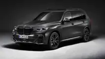 2021 BMW X7 Dark Shadow Edition Front Three Quarters Above
