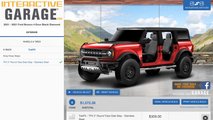 2021 Ford Bronco Interactive Garage Configurator