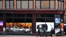 Fisker Karma at Harrods department store London 17.01.2012