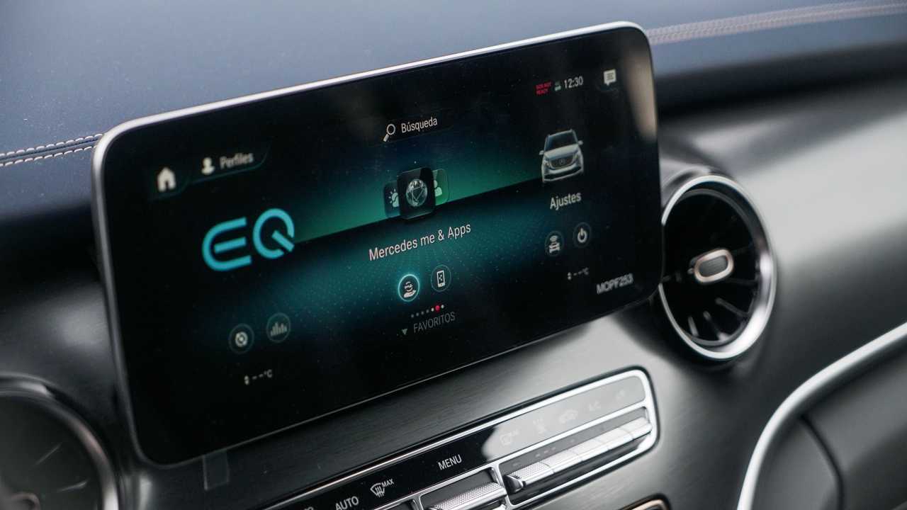 Mercedes-Benz EQV, prueba