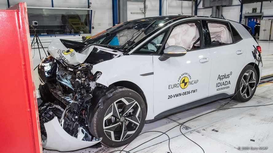 VW ID.3: Fünf Sterne im EuroNCAP-Crashtest